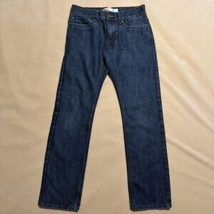 Levi's 511 Slim Straight Leg Jeans Womens 28x28 16R Blue Stretch Denim Pants